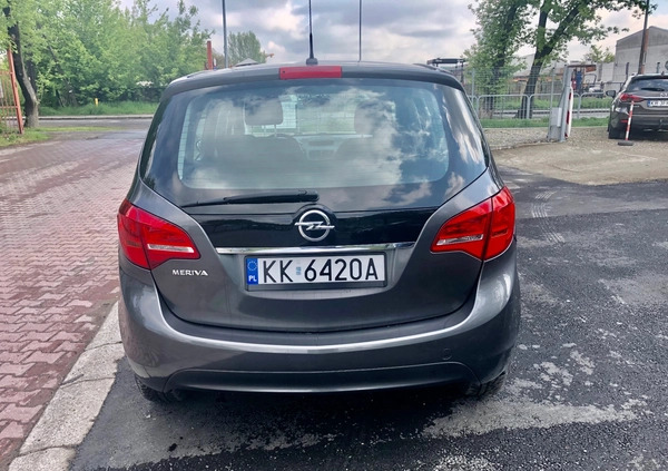 Opel Meriva cena 17400 przebieg: 138236, rok produkcji 2012 z Kraków małe 211